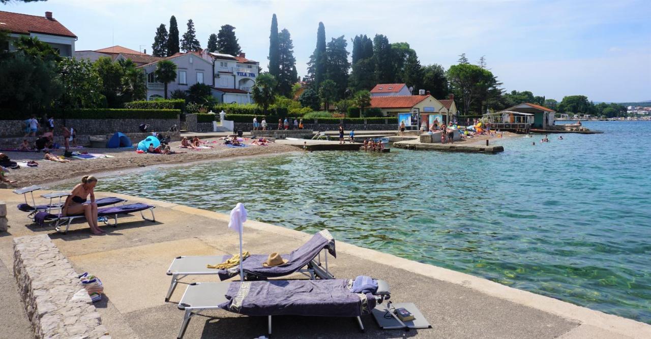 Apartmani Zaric Malinska Buitenkant foto