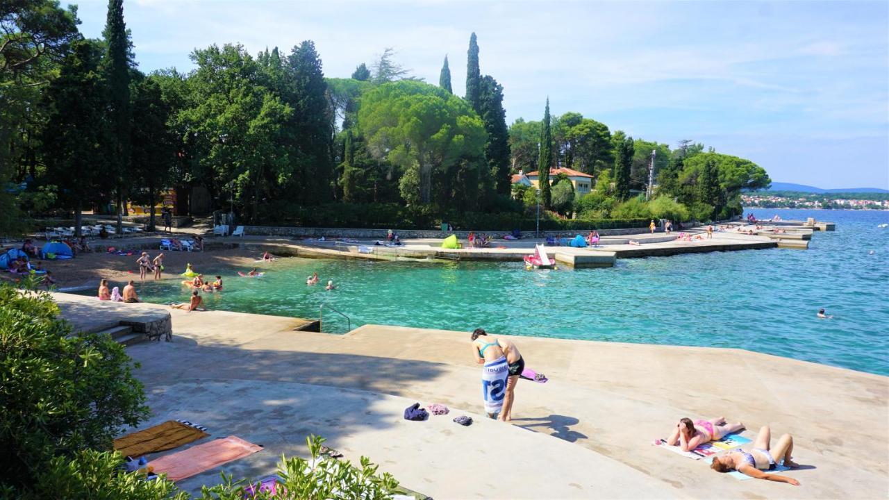 Apartmani Zaric Malinska Buitenkant foto